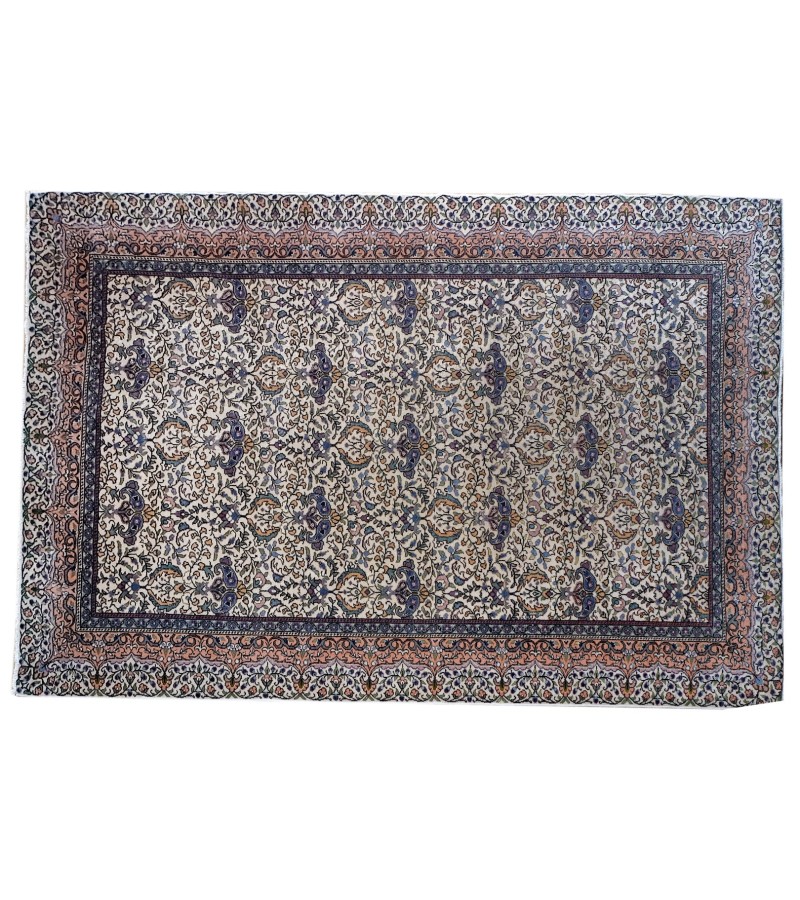 6'7x9''8 Feet  , turkish anatolian rug , 7x10 handmade living room rug , beige color floor rug , antique 70' old Rug , 200x293 cm