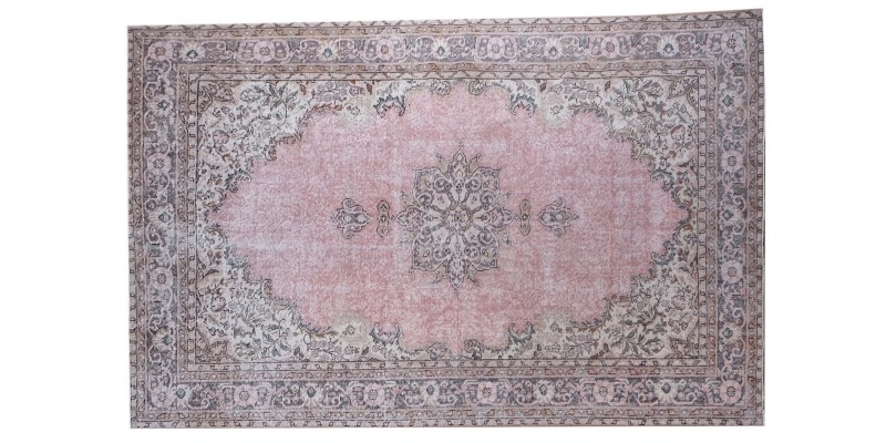 6'8x9''10 Feet , oversize vintage rug , 7x11 handmade rug , turkish anatolian antique rug ,red  Color Rug , 202x298