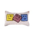 1'3x1'9'' Feet , 40x60 handmade pillow, Natural Wool Pillow,   Boho Antique Pillow, Any size order is taken