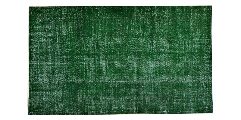 5x8 kitchen green rug , handmade wool rug , antique distressed rug , 60'old Rug , turkish anatolian rug , 154x252 cm