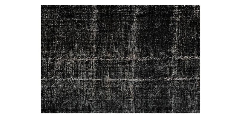 6'5x10'' large size rug , distressed antique rug , 7x10 living room rug , handmade wool rug , 6x10 black rug , 200x307 cm
