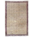 6x9 beige wool rug , turkish handmade rug , 5'6x8'8 antique living room rug , pastel muted rug , anatolian hand knotted rug , 171x271 cm