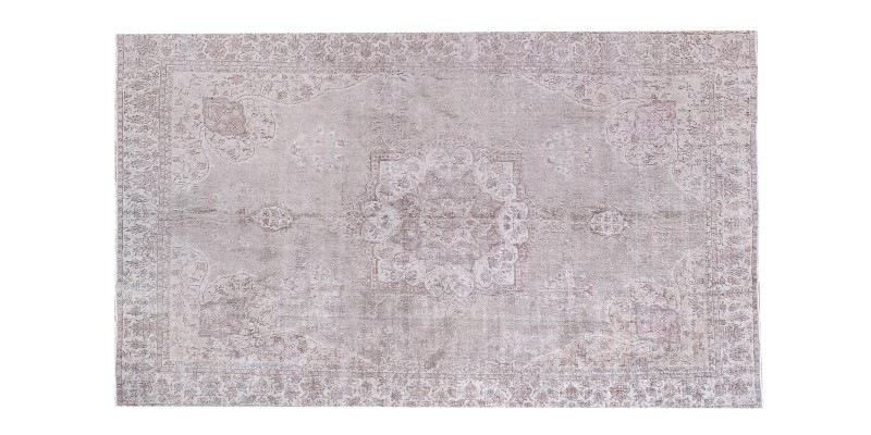 7x11 distressed rug handmade wool rug , turkishg area rug , faded rug , muted color rug , 7'4x10'9 living room rug , 227x335 cm