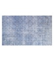 7x10 handmade rug , blue vintage rug , distressed rug , 6'8x10'1 anatolian area rug , hand knotted rug , 60'old Rug , 201x306 cm