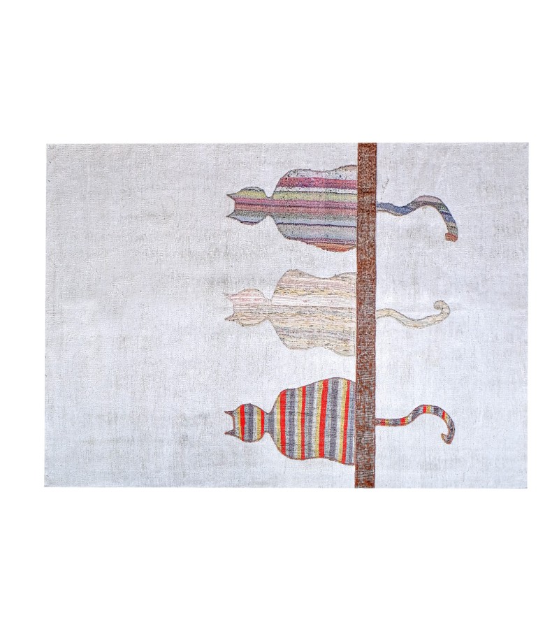 5x8 custom handmade work , hemp rug , unique beauty , decoration work , custom made to order , 165x257 cm