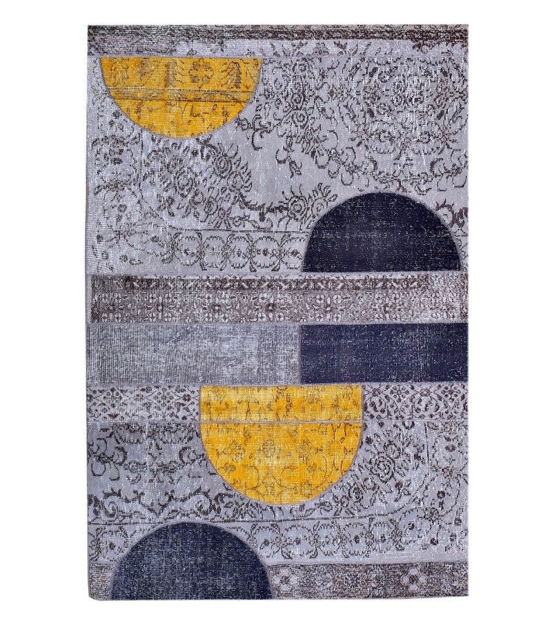 5'5x7'8 Geometric Custom carpet , custom handmade work ,handmade wool rug , unique beauty , decoration work , custom made to order 170x240