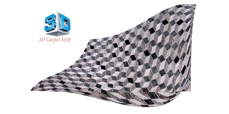 7'8x9'9 3D Custom Carpet Style , Handmade work ,handmade wool rug , unique beauty , decoration work , custom made to order , 240x303 cm