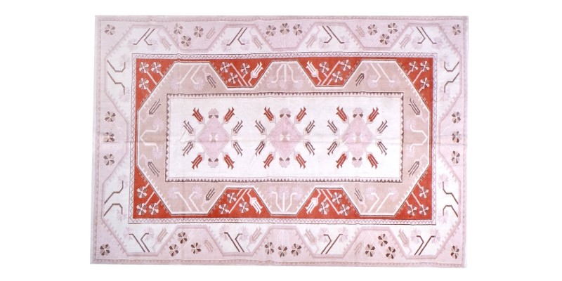 6x9 handmade wool rug , turkish hand knotted , 5'8x9'1 kitchen rug , Rugs For Living Room , Rug , Floor Rugs , Home Decor , 178x275 cm