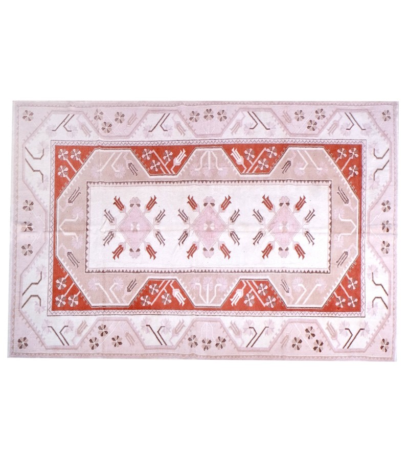 6x9 handmade wool rug , turkish hand knotted , 5'8x9'1 kitchen rug , Rugs For Living Room , Rug , Floor Rugs , Home Decor , 178x275 cm