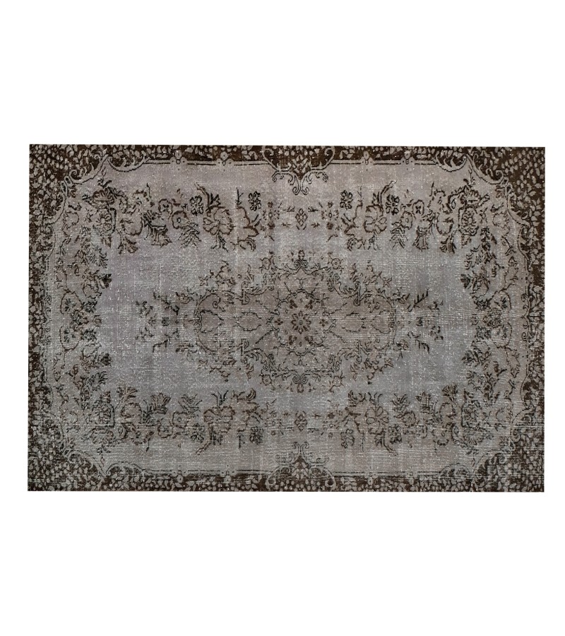 5x9 gray wool rug , turkish handmade rug , distressed rug , Bedroom Rug , Rugs For Living Room , Rug , Floor Rugs , Home Decor 165x280