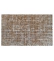 7x10 brown wool rug , antique oushak rug, 6'8x10'1'' turkish rug , living room rug , beige hand knotted rug , bedroom rug , 209x305 cm