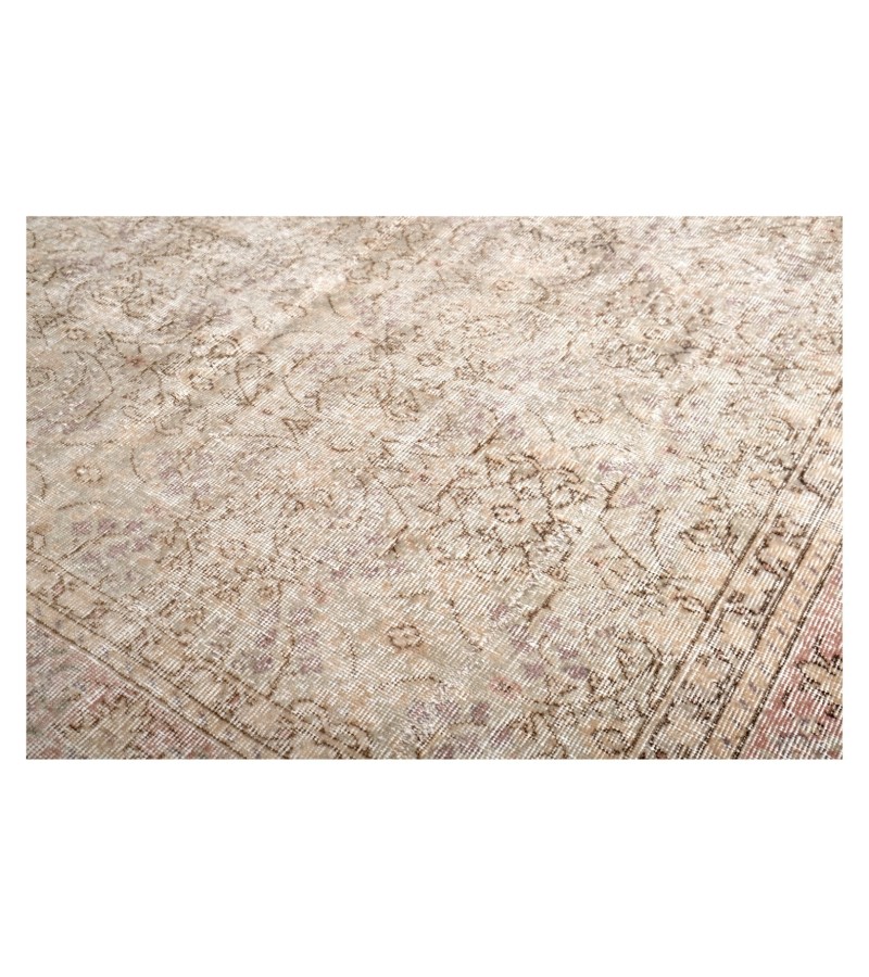 7x10 HandMade Rug , Oushak Wool Rug Turkish Rug , Area Rug , Antique Rug , Persian Rug , Living Room Rug , Vintage Rug 215x305 Cm 6384