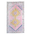 4x8 handmade wool rug , kicthen runner rug , turkish distressed rug , anatolian rug , hand knotted 60'old Rug , 126x249 cm