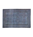 6'2x9'6'' black vintage rug , 6x10 handmade wool rug , distressed antique rug , faded rug , gift for her , turkish area rug , 190x295 cm