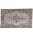 5x9 gray wool rug , turkish handmade rug , distressed rug , 5'2x8'7 Bedroom Rug , Rugs For Living Room ,Floor Rugs , Home Decor 160x267