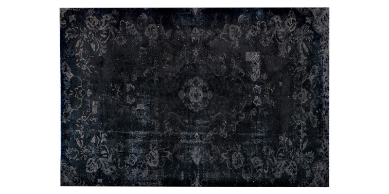 5x9 black wool rug , turkish handmade rug , distressed rug , 5'4x8'5 Bedroom Rug , Rugs For Living Room ,Floor Rugs , Home Decor 167x260