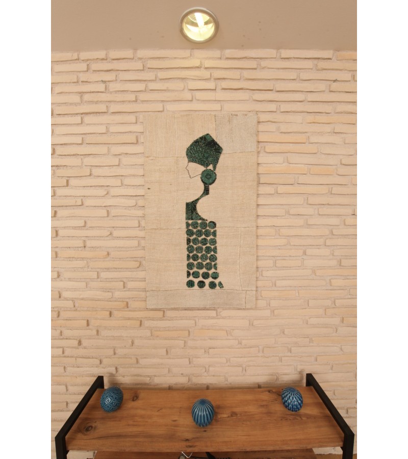 SPECİAL HAND-MADE WORKİNG     (( Turquise Woman ))