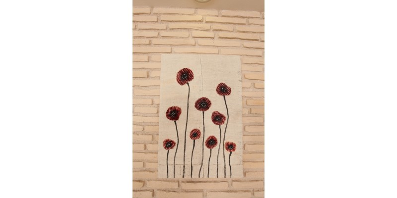 SPECİAL HAND-MADE WORKİNG       (( COLORFUL FLOWERS ))