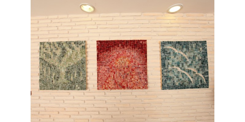 SPECİAL HAND-MADE WORKİNG        (THREE  SET )