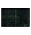 5x9 black in dark green wool rug , turkish handmade rug , distressed rug , 5'2x8'6 Rugs For Living Room ,Floor Rugs , Home Decor 156x258