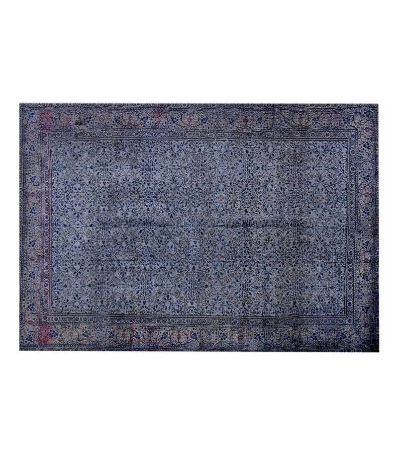 5 X 7 Gray Vintage Rug , Hand Knotted Turkish Rug , Anatolian Oushak Rug , Persian Pattern Rug , Living Room rug , Muted color Rug 148x215