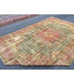 7x10 boho bed plan rug, rug for living room, 6'8X9'11 Handmade vintage rug