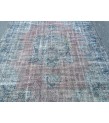 7x9 handmade dining room rug, vintage rug, , Turkish bedroom rug, 6'6 X 9'5 area rug