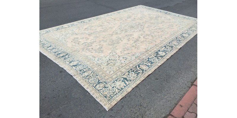 10x16 unique size area rug, hand knotted rug, 9'11 X 15'9 handmade Persian rug