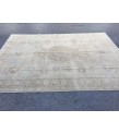 10x13 hand knotted rug, beige brown rug, woven rug, 9'6 X 12'10 Persian area rug