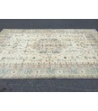 7x11 home decor rug, abstract distressed bedroom rug, 6'7 X 10'7 hand woven rug