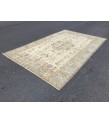 7x11 home decor rug, abstract distressed bedroom rug, 6'7 X 10'7 hand woven rug