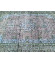 6x10 rainbow distressed rug, hand knotted Turkish rug, rug for living room, 6'2 X 10' area rug