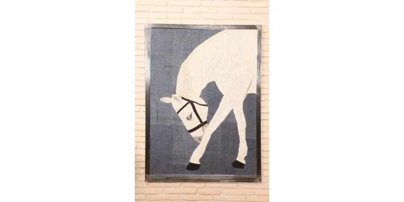 SPECİAL HAND-MADE WORKİNG       (( WHİTE HORSE ))