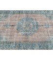 5x8 distressed dining room rug, , oriental rug,4'8 X 8'4 Handmade vintage rug