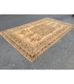 7x12 rug for living room , oversize Turkish rug, 7'3 X 12'2 woven rug