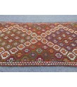 5x10 geometric dining room rug, vintage Living room rug, retro rug,4'11 X 9'6 boho jijim rug