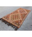 5x10 geometric dining room rug, vintage Living room rug, retro rug,4'11 X 9'6 boho jijim rug