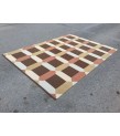 7x10 minimal geometric rug, dining room rug, area rug, 6'10 X 9'8 beige brownTurkish kilim