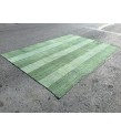 8x12 retro green hemp patchwork, Handmade Area Rug , Turkish rug , 7'10 X 11'7 green rug