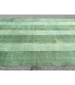 8x12 retro green hemp patchwork, Handmade Area Rug , Turkish rug , 7'10 X 11'7 green rug