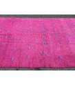 5x10 pink boho hemp runner, retro Turkish runner, 4'11 X 10'2 corridor rug
