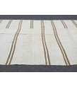 6x14 rug for living room, hemp, oriental area rug, 6'4 X 13'9 hand woven rug