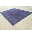 Oversized Purple rug 9x13 , Turkish rug, Vintage rug, 9'5 X 12'9 , Oushak rug, Area rug, Bohemian rug, Living room rug, Wool rug