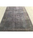 5x7 dark deco dining room rug, distressed rug, retro bedroom rug