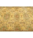 7x10 yellow green bedroom rug, abstract rug, 6'6 X 9'7 hand woven rug, area rug