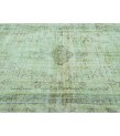 6x10 distressed green rug, ,Area rug, 5'9 X 9'6 Rug for bedroom, Boho rug