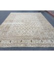 9x13 hand knotted rug, Wool Vintage Rug , 9'4 X 12'8 Oversize Living room rug
