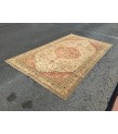 Muted Oushak rug 6x10 , Vintage rug , handmade rug , 50 year old rug , 6'2 X 10'2 rugs for living room
