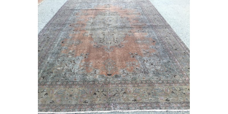 7x10 home decor rug, handmade wool rug , 6'9 X 9'8 living room rug