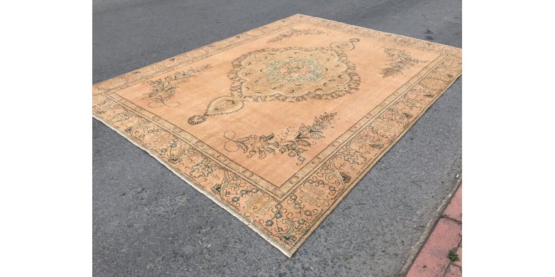 9x12 rug for living room, rustic bedroom rug, 9' X 11'10 hand woven rug